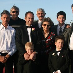 Mum Fenn & the boys - John Luke, Josh, Vaughn, Mac, Reece, Aaron, Rick, Richard and Daryl,