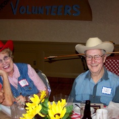 Good times with Richard and Earline at VON Meals on Wheels Volunteer Appreciation Banquet! The picture shows Richard's spirit and that smile we all loved and enjoyed xoxo