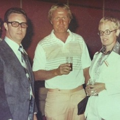 Jack Nicklaus with Mom and Dad