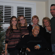 Richard with Eric and family Christmas 2011