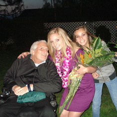 Papa, Haley and me at my high school graduation. May 2009