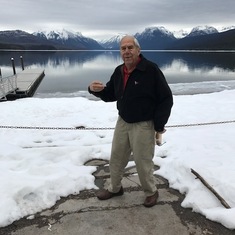 This was at Lake McDonald in Glacier National Park 