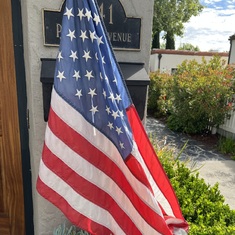 Hi Uncle Dick, Happy Birthday today.  I have a flag displayed today in honor of your service. 
