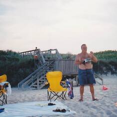 2005_Grandpa at the beach