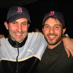 Hopkins - Rick and Jon in November 2004