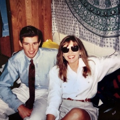 Young Rick and mom Cathy