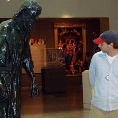 Rick at Museum in NYC