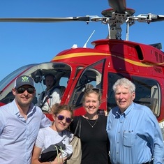 Helicopter ride around SF and under GG bridge - 2019