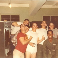 29 Palms (29 Stumps) Nov-Dec 1975 / Just hanging out in the barracks