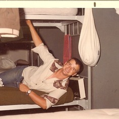 29 Palms (29 Stumps) Nov-Dec 1975 / Hanging out in the barracks