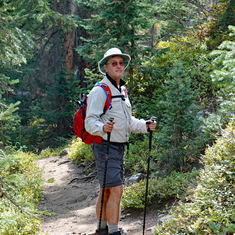On the hike to Lulu City and the headwaters of the Colorado River, Rocky Mt. National Park, Sep 2021