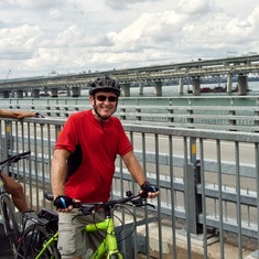 Biking the St. Lawrence River, Montreal 2019