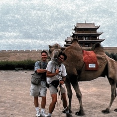 Goofing around Western China 1995