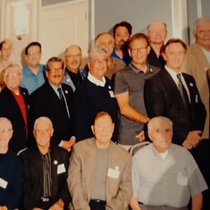 Rick with his Garibaldi Society brothers 2008