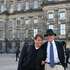 Dad & Derek in Amsterdam