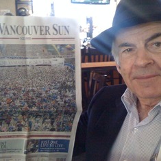 Dad, Vancouver Sun