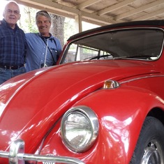 Dad & David & the VW
