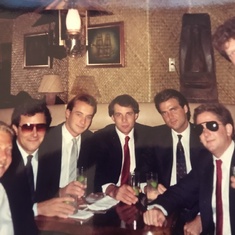 August 1986, Joey Kaplan's wedding, another pal taken way too early