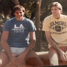 Rob & Rick, mid 80's.