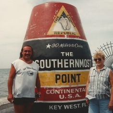 Rik & Elaine in Key West