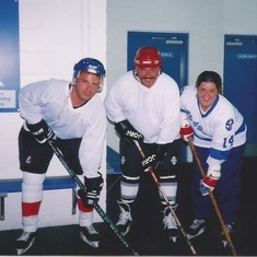 Richie, Jocelyn & Rik Hockey
