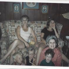 My mom, Dianne, Alex, Me and my grandma Joyce