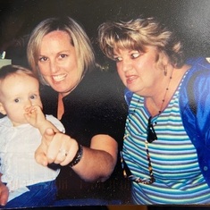 Me, my mom and her granddaughter Lindsea.