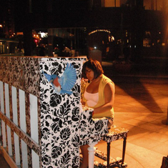 June 2011 - Road Trip to Denver, there were pianos downtown, Rita played beautifully 