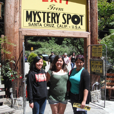 2012 - Hanging out at the mystery spot