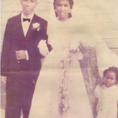 Mom and Dad Wedding Picture 1