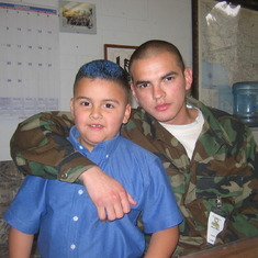 RITO AN LIL BRO OMAR WHO LOOKED AT RITO AS HIS ROLE MODEL HE LOVED RITO SO MUCH