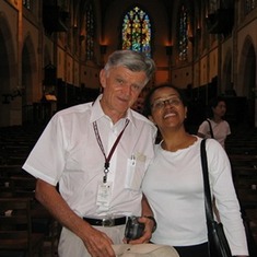 Dr. Zimmerman and Dr. de Almeida (old picture)