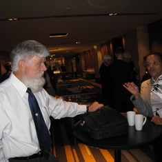 Bob and Adelaide during the International Union of Materials Society meeting in Sydney, Australia