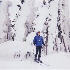 Bob in Mount Hood slopes (Timberline)