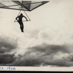 Hang gliding in 1970