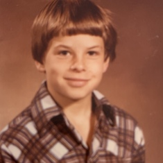 Mike at 9 years old