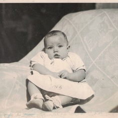 Mom at 6 months in 1946.