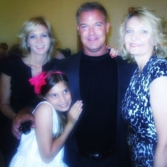 Deb,daughter Caroline, Rob and long time friend Annisa