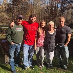 Dick, Tyler, Cameron, Becky and Rob in NC
