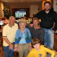 Dick, Grandmommy, Rob, Greg and Tyler