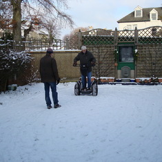 2010 Fun on a Segway in the snow