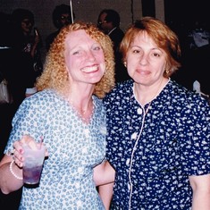 Robbie and Michelle at 25th class reunion  1995