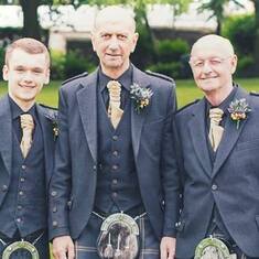 Adam, Rab and Rab's elder brother, Cecil
