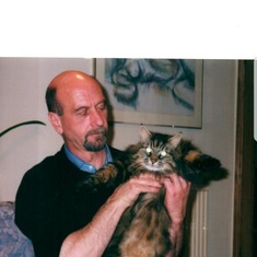 He always liked cats