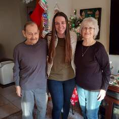 Katie visiting grandparents 2021