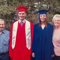 Dad, Cody, Katie and Mom graduation 1993