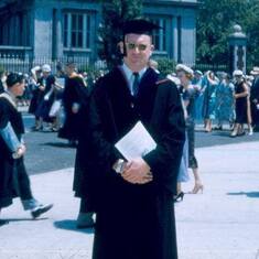 Robert graduating from IU