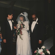 RDT gives away youngest daughter Lisa To Tony V. @ their wedding