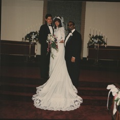 RDT Jr & Daughter Lisa & New SonNLaw Tony @ their wedding