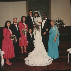 RDT, Lisa and fam @ her wedding